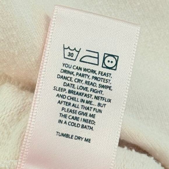 Selkie White Crew Neck Sweater - Picture 5 of 6